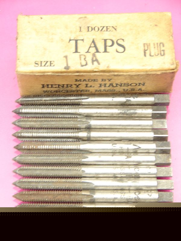 New 24 ace hanson # 1 -- ba plug hand tap (RWB69-4)