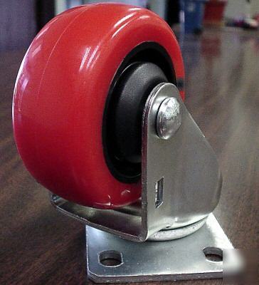 New 3â€x 1 1/4â€ red poly/poly sealed prec. single-bal brg