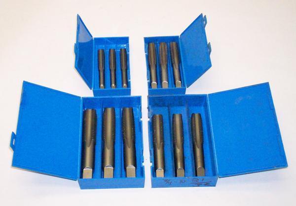 New lot 12 champion machine drill taps hand tap 4 sets 