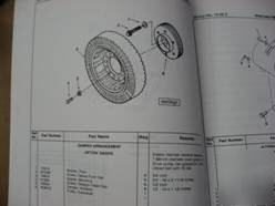 New michigan L480 engine parts manual