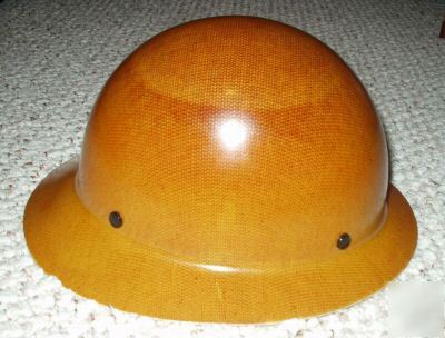 New skullgard full brim hard - hat msa 