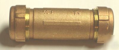 #RC25 - brass compression repair coupling - 1