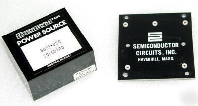 Sem power ac-dc supply module +/- 15 vdc .1A SQ23-020