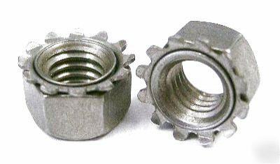 Stainless steel keps kep nut 3/8-16
