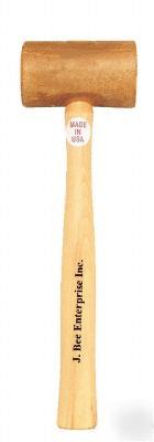  jbee rawhide mallet sheet metal tinner hammer hvac 