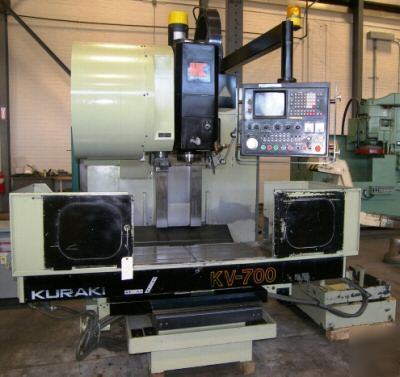 #kv-700 kuraki 3X vertical machining center ('84)