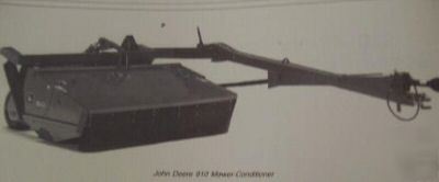 John deere 910 mower-conditioners operator's manual