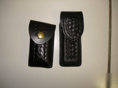 Lot of 24 genuine leather pouches