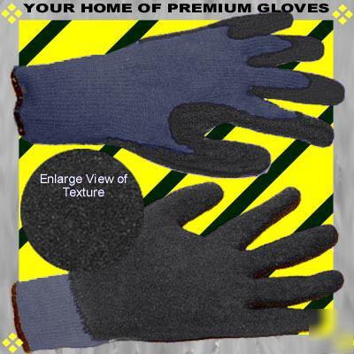 1 p xlarge work gloves latex palm insulated cold winter