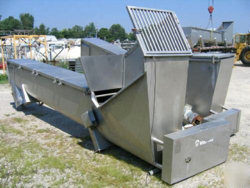 18â€ dia x 16â€™-6â€ long wolfking ss screw conveyor (4722