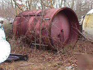3000 gallon rubber lined pressure tank 