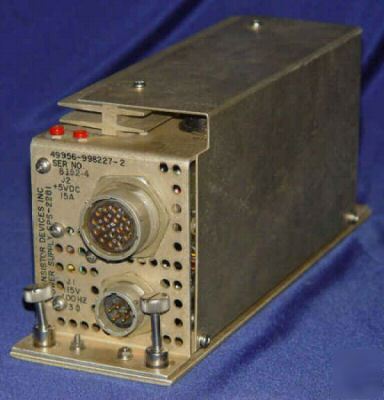 5 vdc 15 amp power supply 400 hz fsn 6130 01 087 7853