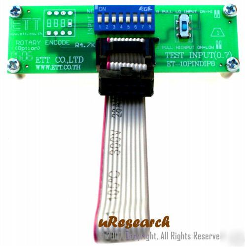 8-dip switch microcontroller interface basic stamp pic