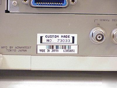 Advantest R3560 receiver test set pdc / phs
