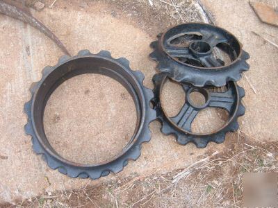 Brillion grass seeder packer wheel parts? nos