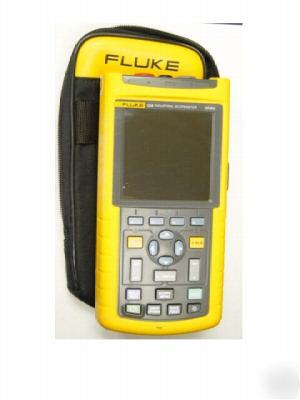 Fluke 124 industrial scopemeter 40MHZ - with extras