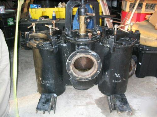 Hayward duplex basket strainer