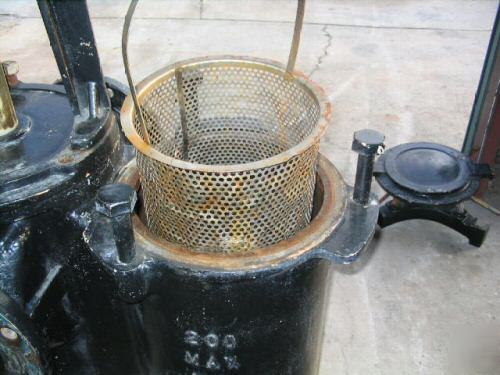Hayward duplex basket strainer