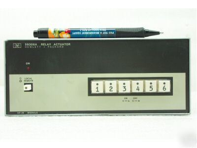 Hp 59306A hp-ib relay actuator *for parts*