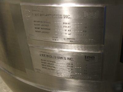 Lee 100 galllon reactor / kettle
