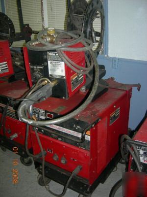 Lincoln electric idealarc cv-300 welder w/ feeder nice 