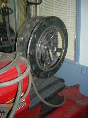 Lincoln electric idealarc cv-300 welder w/ feeder nice 