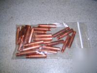 New 25) tweco style mig welding contact tip 14H-45