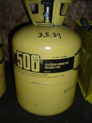 New R500, r-500, refrigerant, 30 lb tank, #2