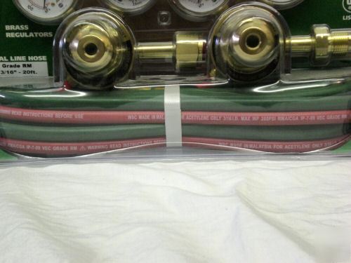 New brand victor advantage ii oxygen & acetylene outfit