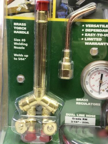New brand victor advantage ii oxygen & acetylene outfit
