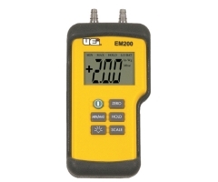 New uei EM200 dual digital manometer meter hvac 