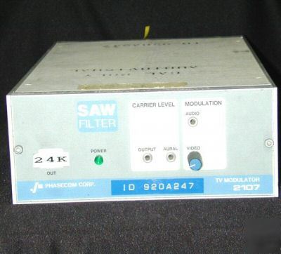 Phasecom corp. tv modulator 2107