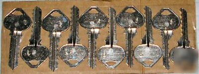 Russwin RU4 depth & space keys locksmithtools