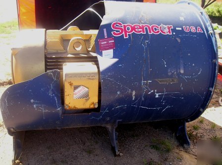 Spencer,vacuum producer 80X100MOD 3570 rpm 125 hp