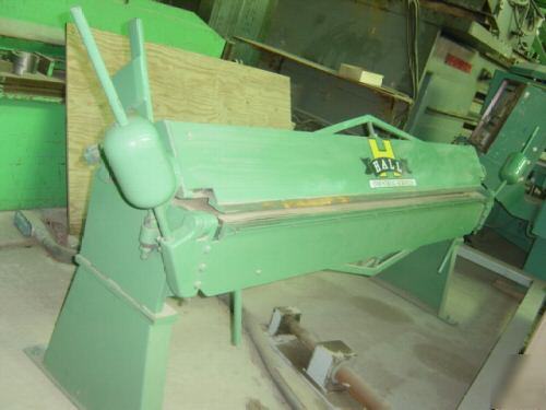Tennsmith hand or pan break 8 ft wide 18 gauge capacity