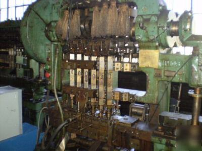Waterbury farrell 108 minster eyelet transfer press