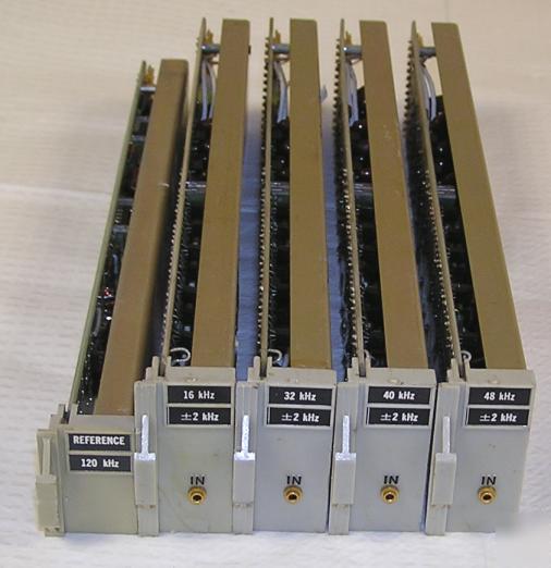 Metraplex~(5) selector channel plug-in units~16-48 khz