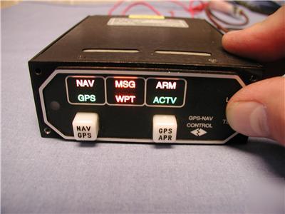 Mid-continant MD41-528 gps annunciation unit tso