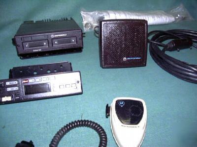 Motorola spectra vhf 128 chanl. ham police mobile radio