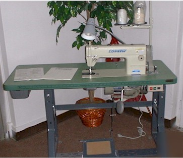 New consew 7360R industrial sewing machine draperies 