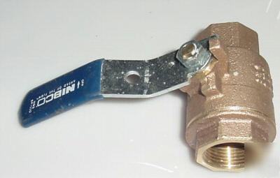 Nib brass ball valve co 1