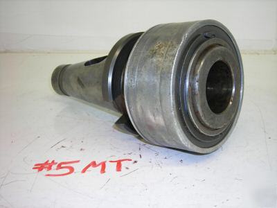 Nmtb 50 taper mta morse adapter with coolant ring #5 mt