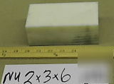Nylon unfilled natural 2 X3 X6