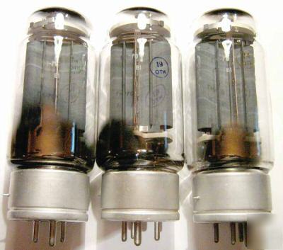 Rare GM70 hi-end copper plate triode nos lot of 3