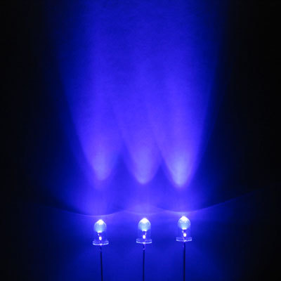 Uv led set of 10000 ultra violet 400-410NM 5MM f/r