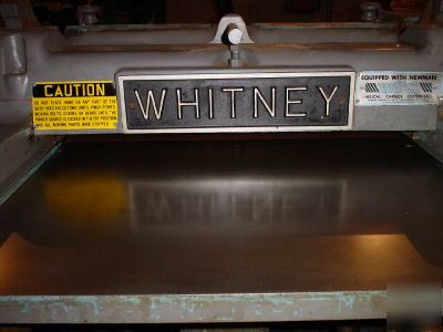 Like new whitney s-290 planer S290 - very few hours