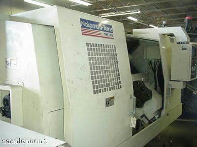 Nakamura tome tmc 35X 4-axis cnc turning center (2126)