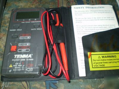 Pocket digital multitester multimeter 4 repairs psp PS3