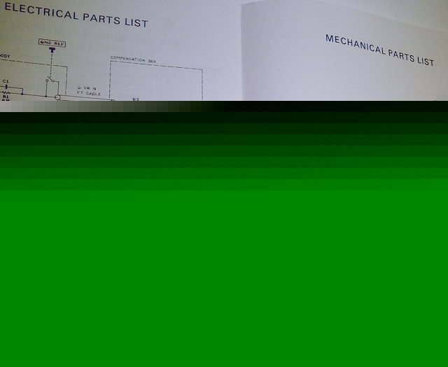 Tektronix P6065A probe original op & service manual tek