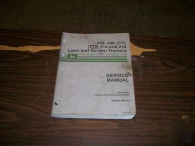  john deere 200,208,210,212,214,216 l&g service manual